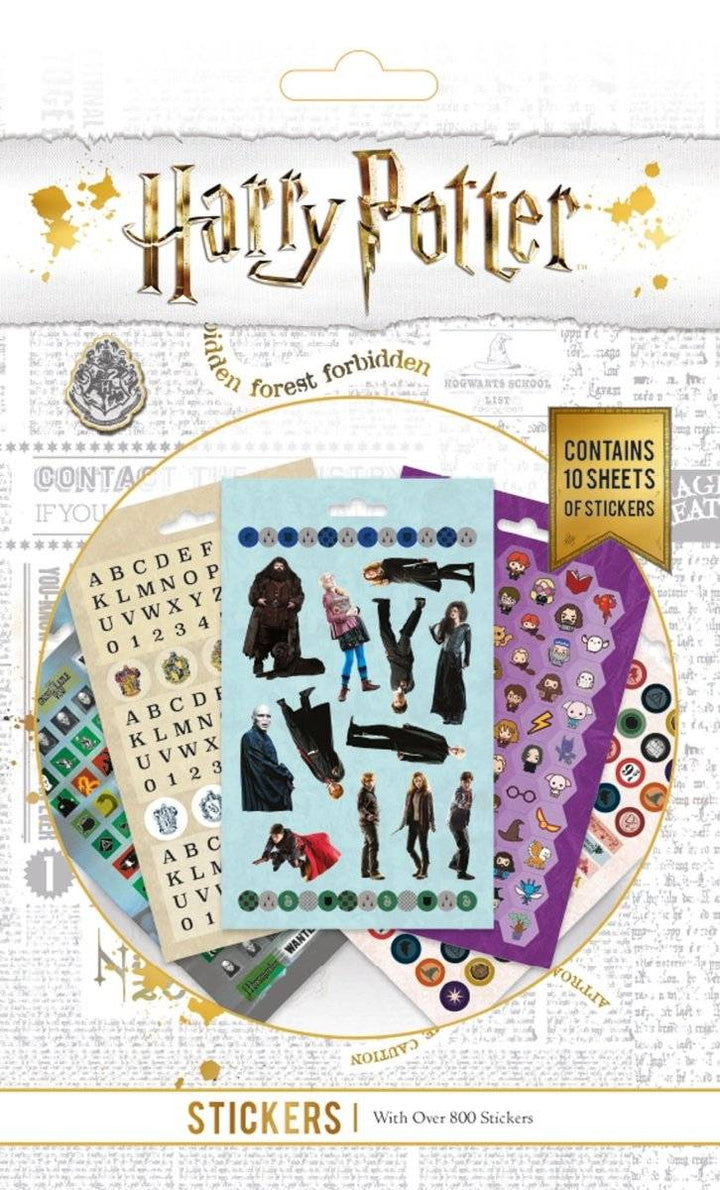 Harry Potter Klistremerker 800-pk - Supernerds