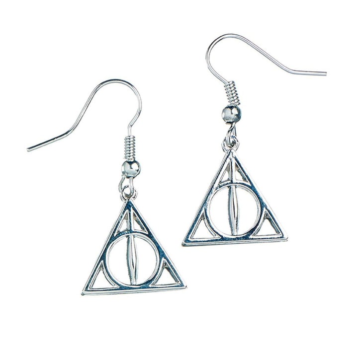 Harry Potter Øredobber Deathly Hallows Hengende - Supernerds