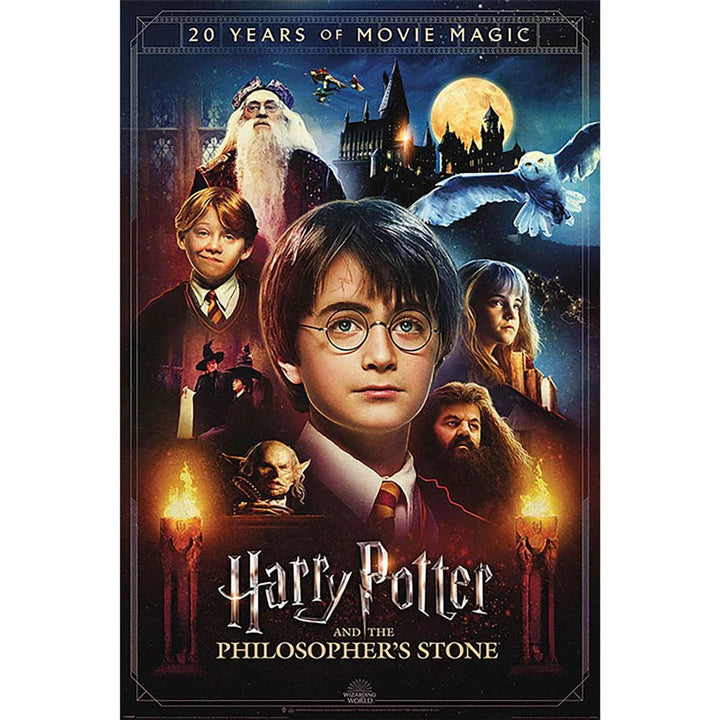 Harry Potter Plakat 20 Years of Magic - Supernerds