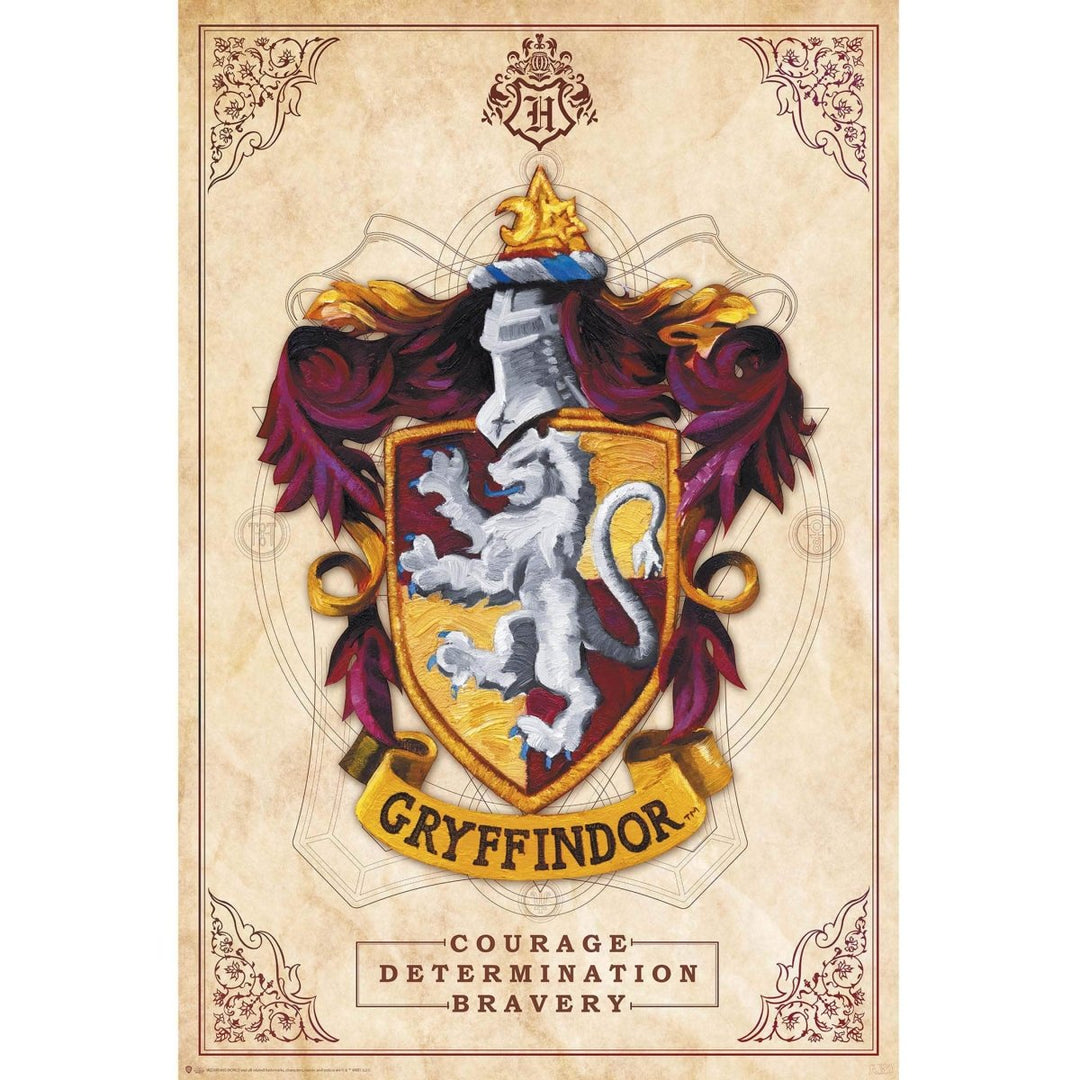 Harry Potter Plakat Gryffindor - Supernerds