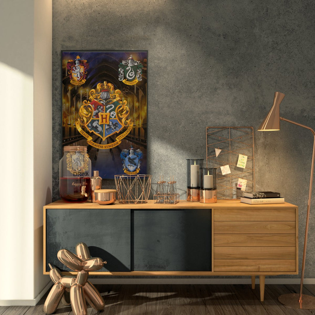Harry Potter Plakat Houses - Supernerds