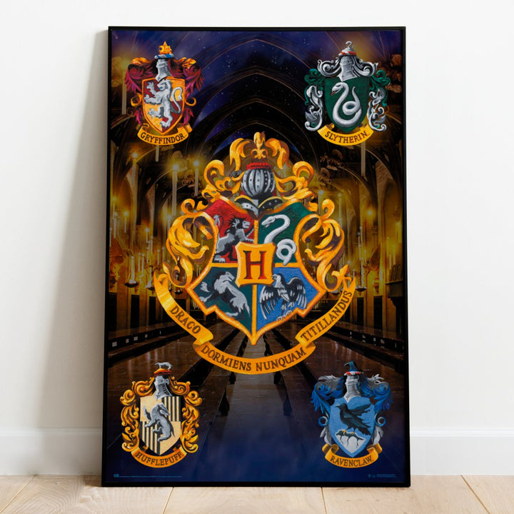 Harry Potter Plakat Houses - Supernerds