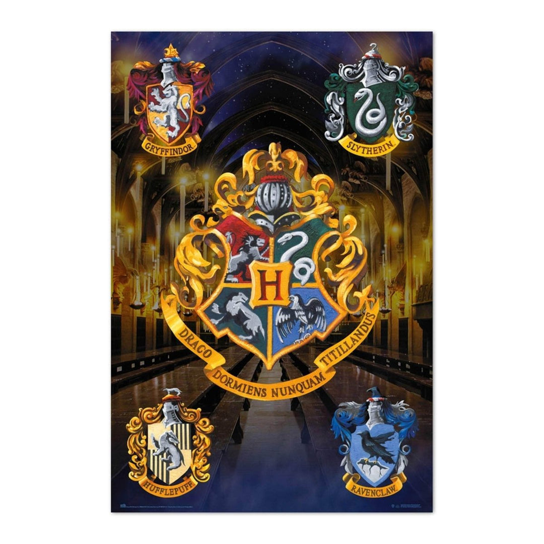 Harry Potter Plakat Houses - Supernerds