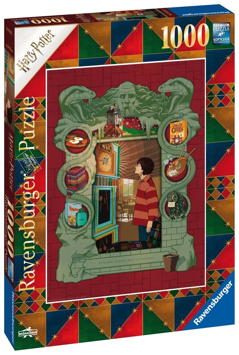 Harry Potter Puslespill 1000 brikker - Supernerds