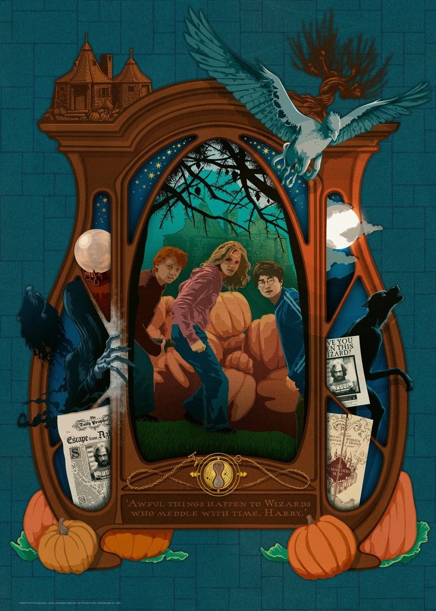 Harry Potter Puslespill 1000 brikker - Supernerds