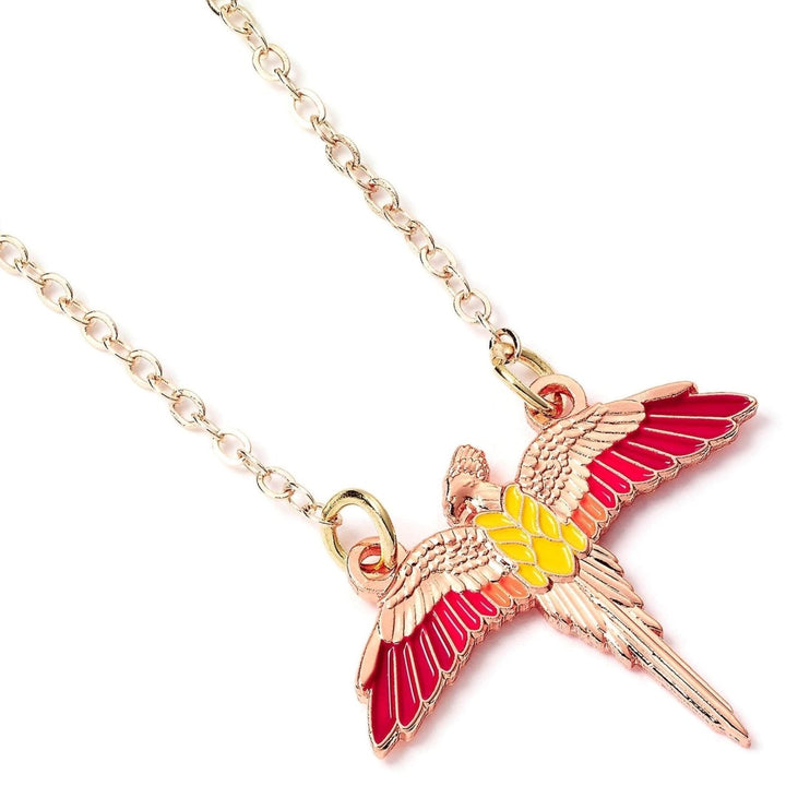 Harry Potter Smykke Gullforgylt Fawkes - Supernerds