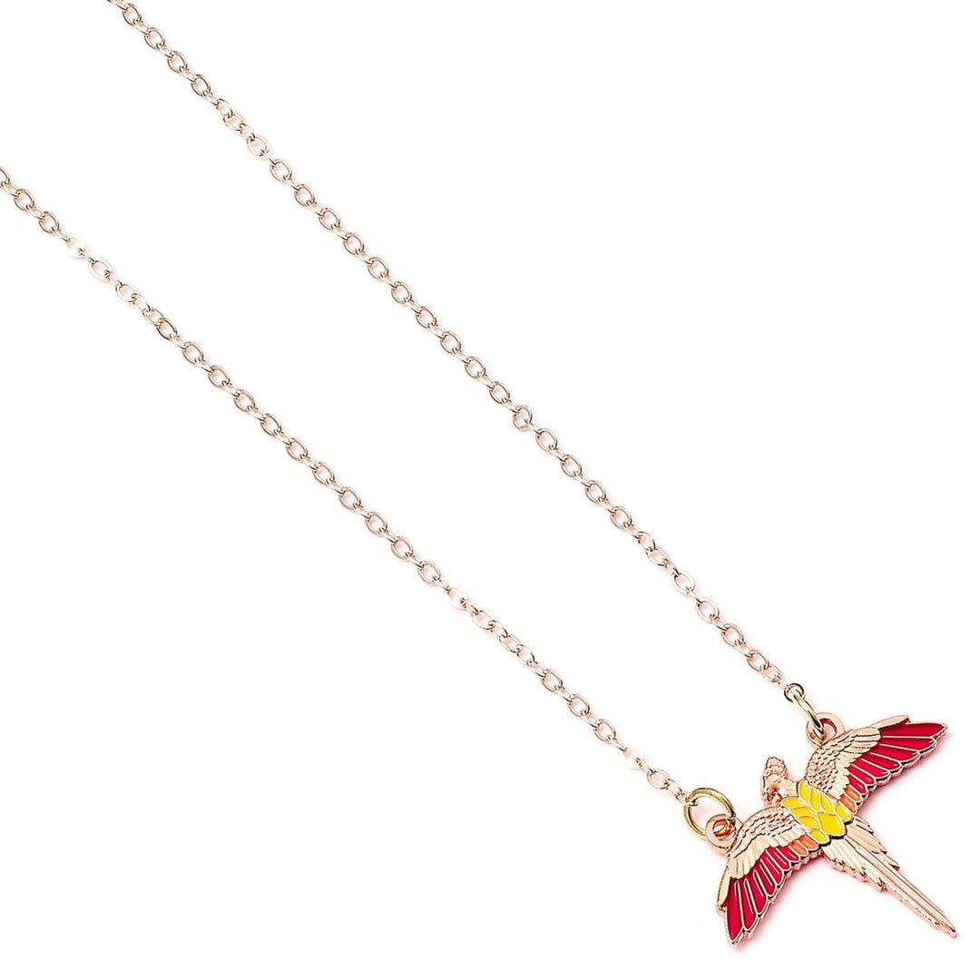 Harry Potter Smykke Gullforgylt Fawkes - Supernerds