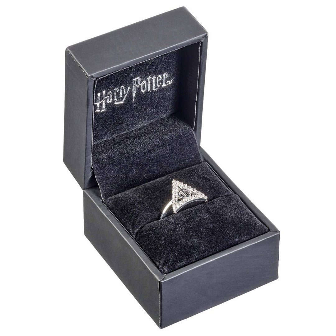 Harry Potter Sølvring Deathly Hallows (Sterling sølv) - Supernerds