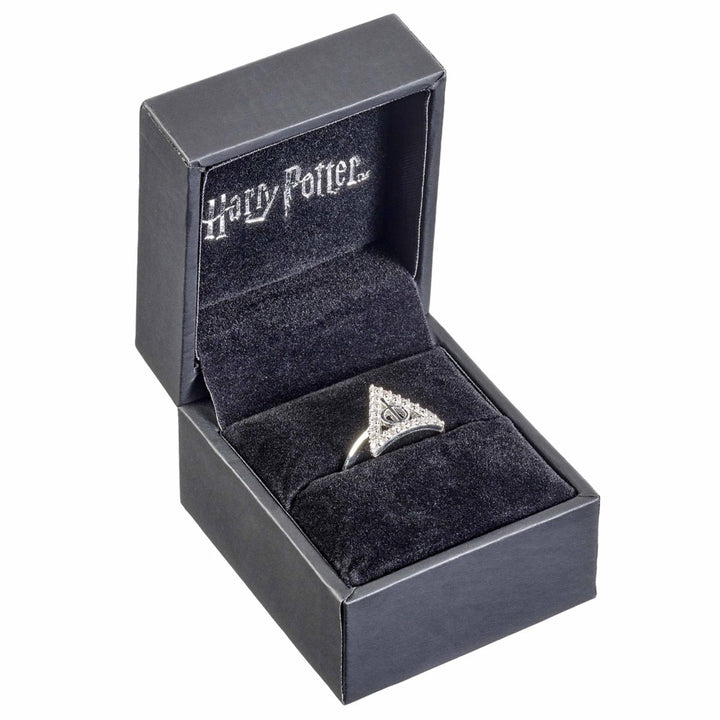 Harry Potter Sølvring Deathly Hallows (Sterling sølv) - Supernerds