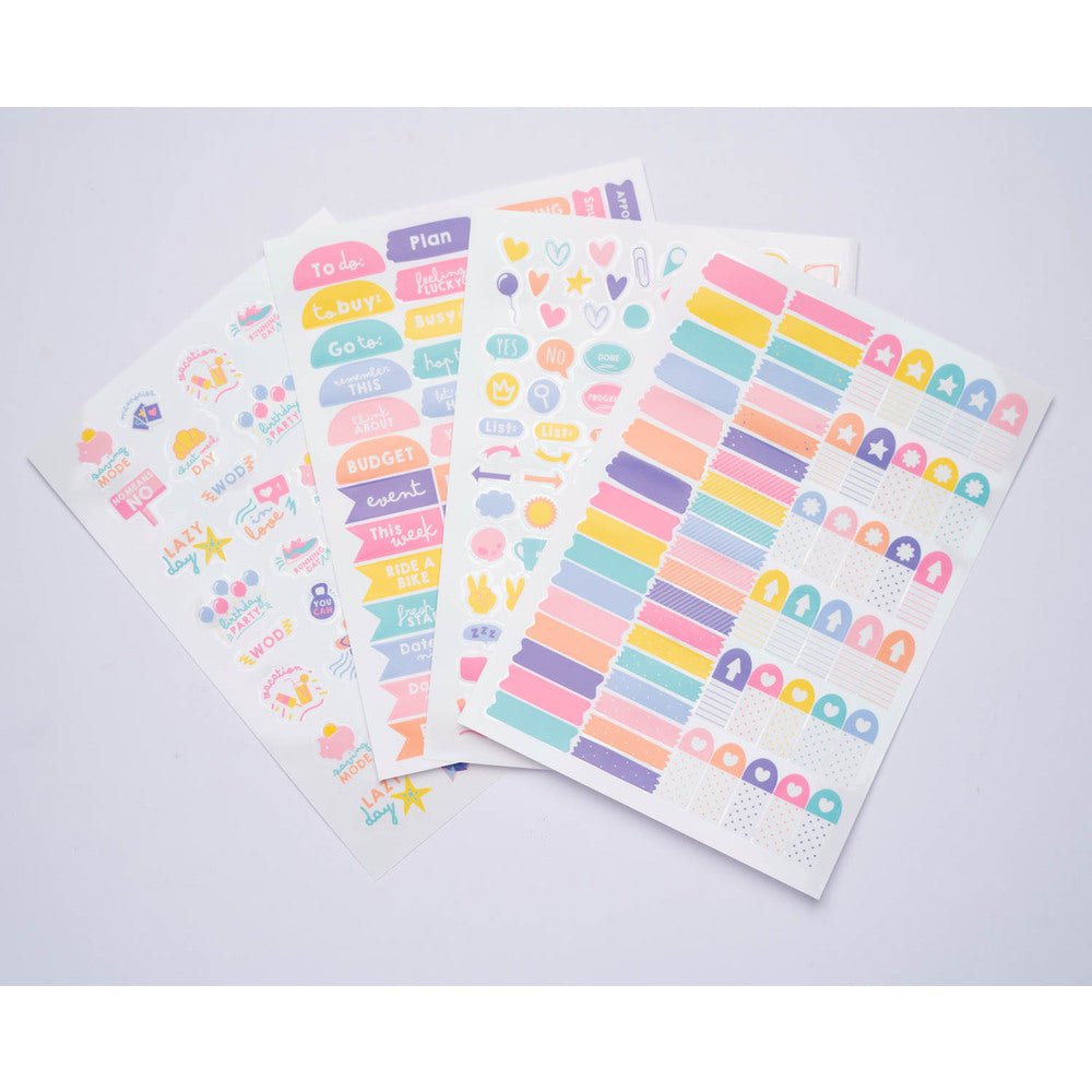 Klistremerker For Planlegging 260-pk - Supernerds