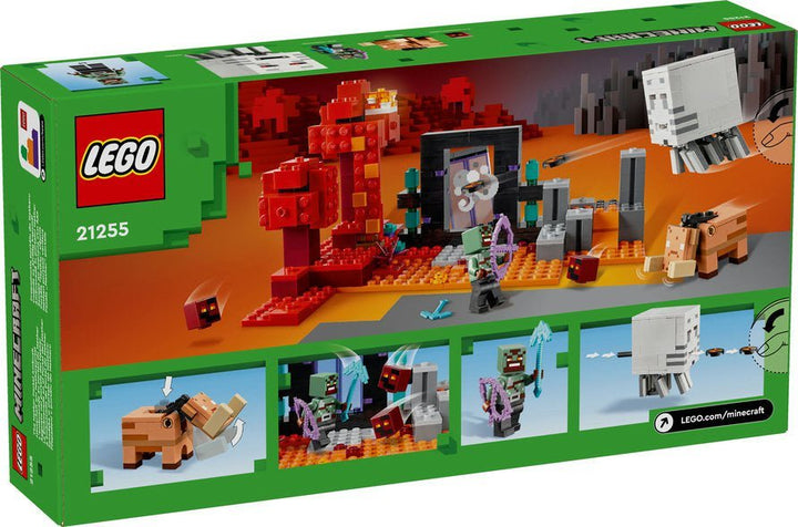 LEGO® Minecraft® Bakholdsangrep ved underverden 21255 byggelekesett (352 deler) - Supernerds