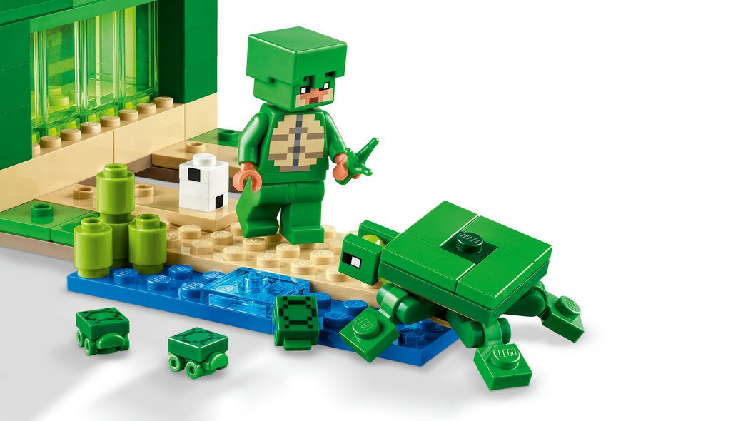 LEGO® Minecraft® Huset på skilpaddestranden 21254 byggelekesett (234 deler) - Supernerds
