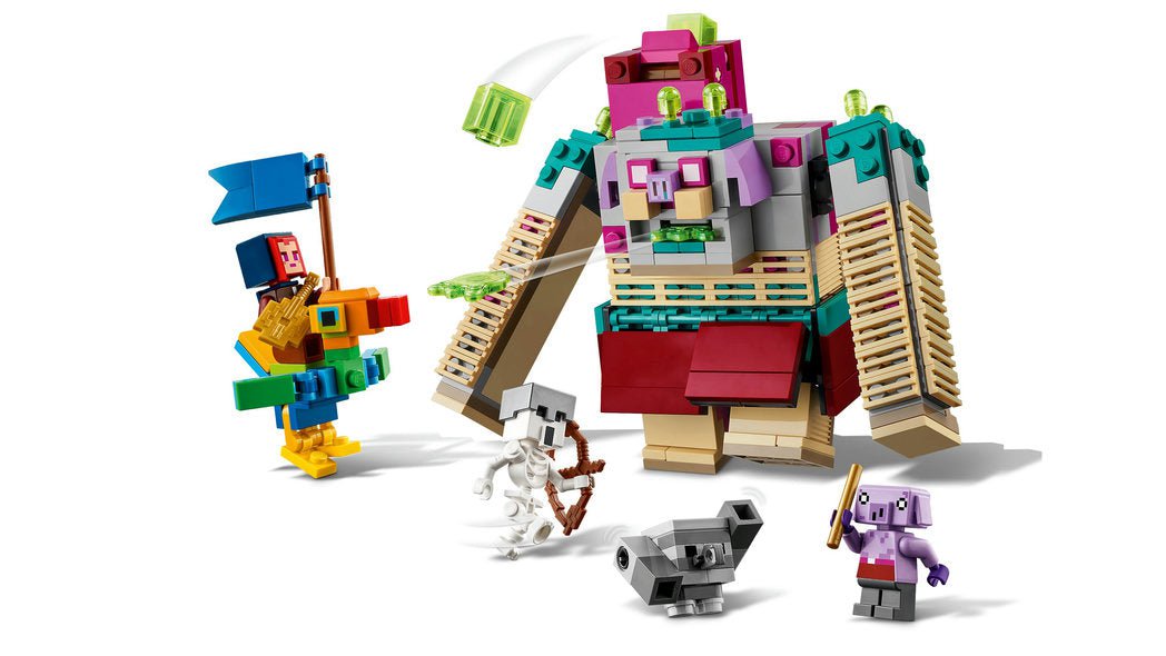 LEGO® Minecraft® Legends Oppgjøret med Slukeren 21257 byggelekesett (420 deler) - Supernerds