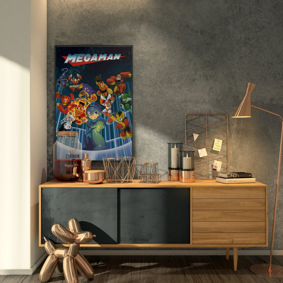 Mega Man Plakat - Supernerds