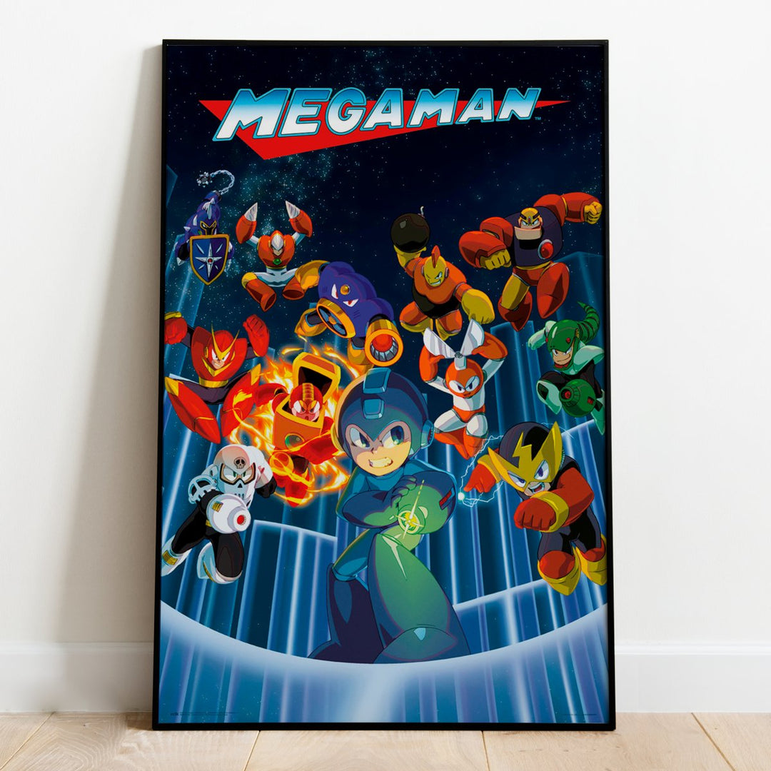 Mega Man Plakat - Supernerds
