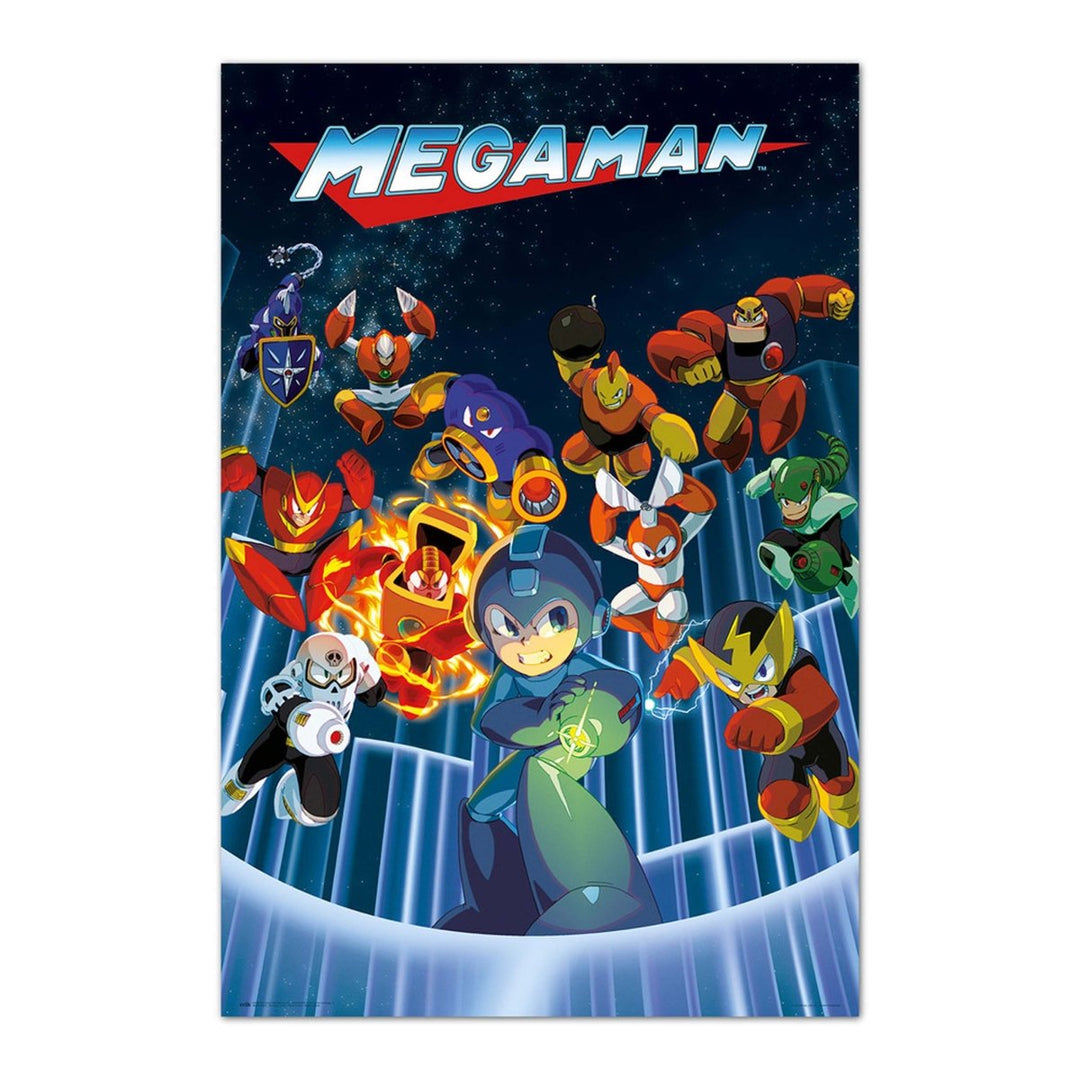 Mega Man Plakat - Supernerds