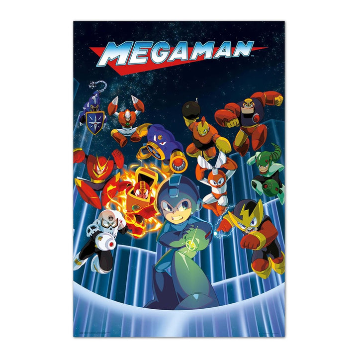 Mega Man Plakat - Supernerds