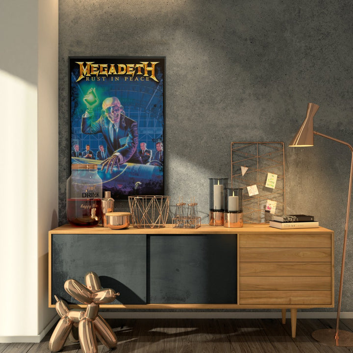 Megadeth Plakat Rust in Piece - Supernerds