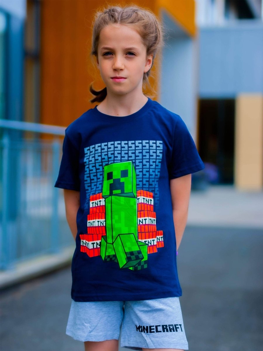 Minecraft Pysjamas - Supernerds