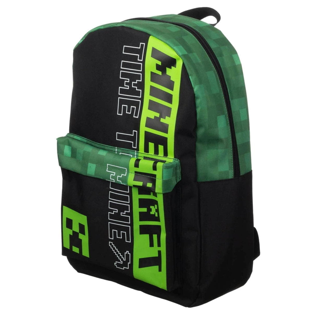 Minecraft Ryggsekk Time To Mine 10 Liter - Supernerds