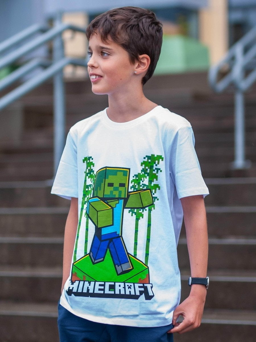 Minecraft T-skjorte Zombie Jungle - Supernerds