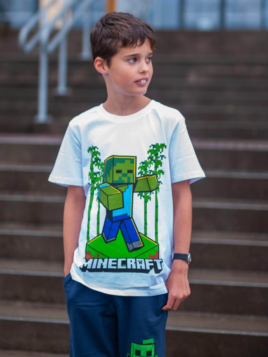 Minecraft T-skjorte Zombie Jungle - Supernerds