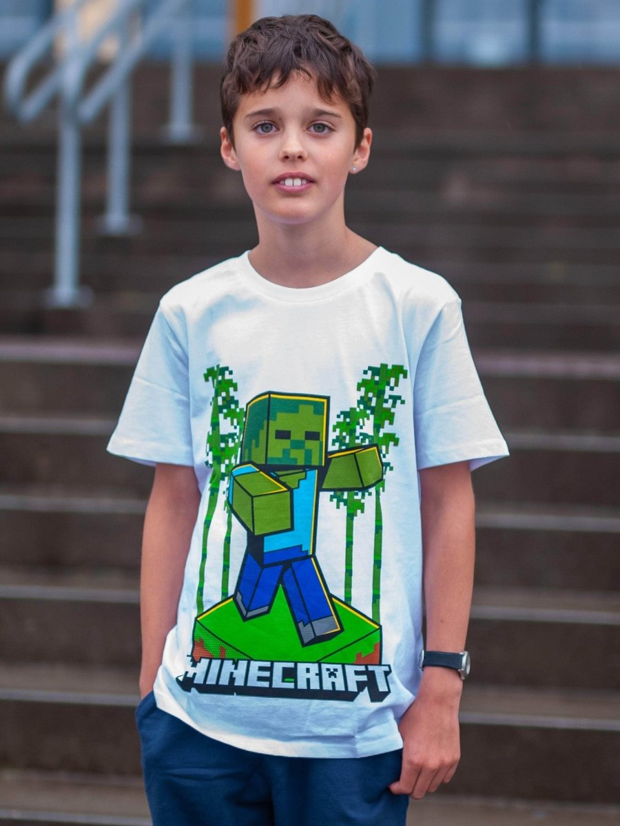 Minecraft T-skjorte Zombie Jungle - Supernerds