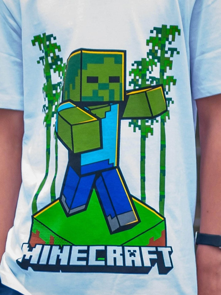 Minecraft T-skjorte Zombie Jungle - Supernerds