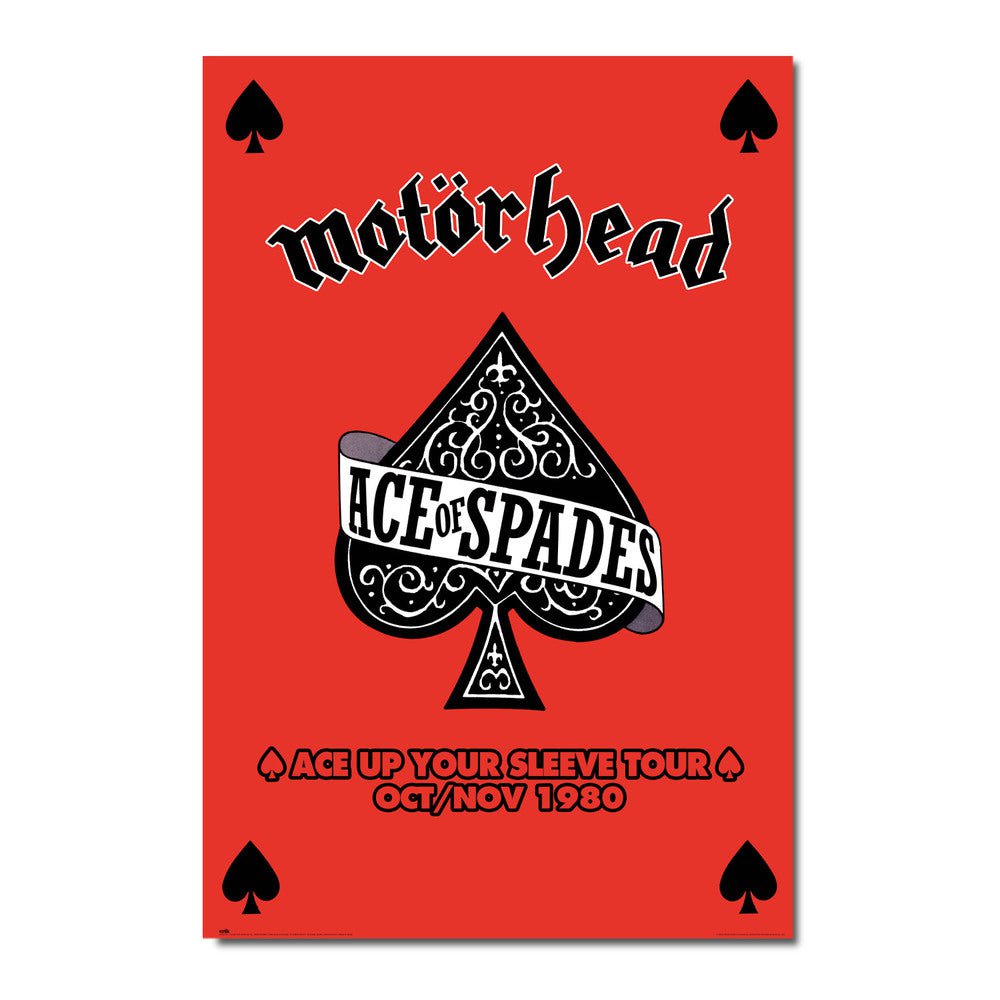 Motorhead Plakat Ace of Spades - Supernerds