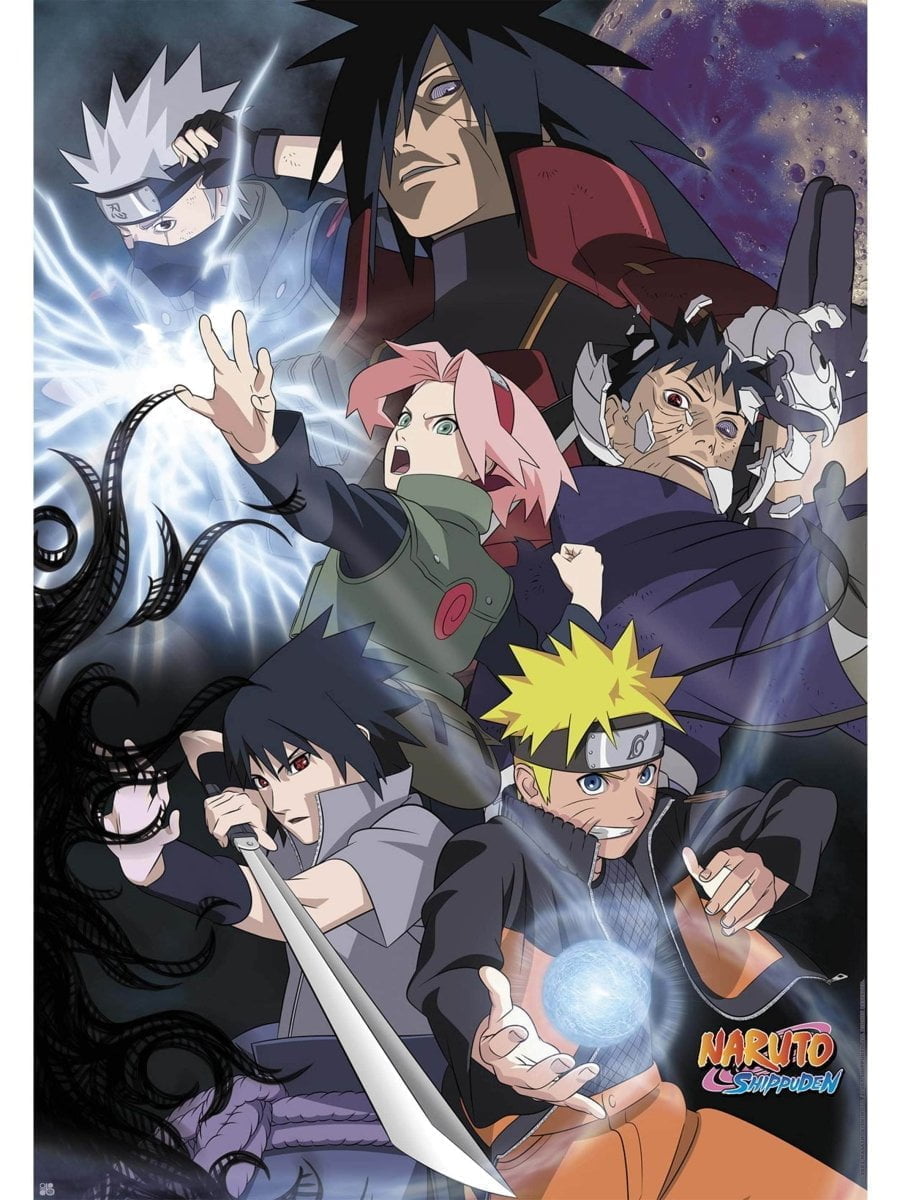 Naruto Plakat Ninja War - Supernerds