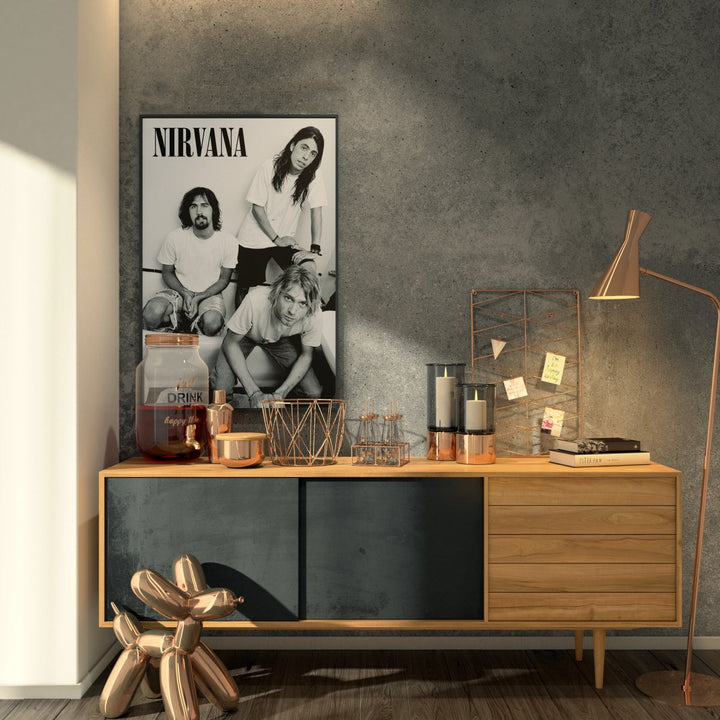 Nirvana Plakat Bathroom - Supernerds