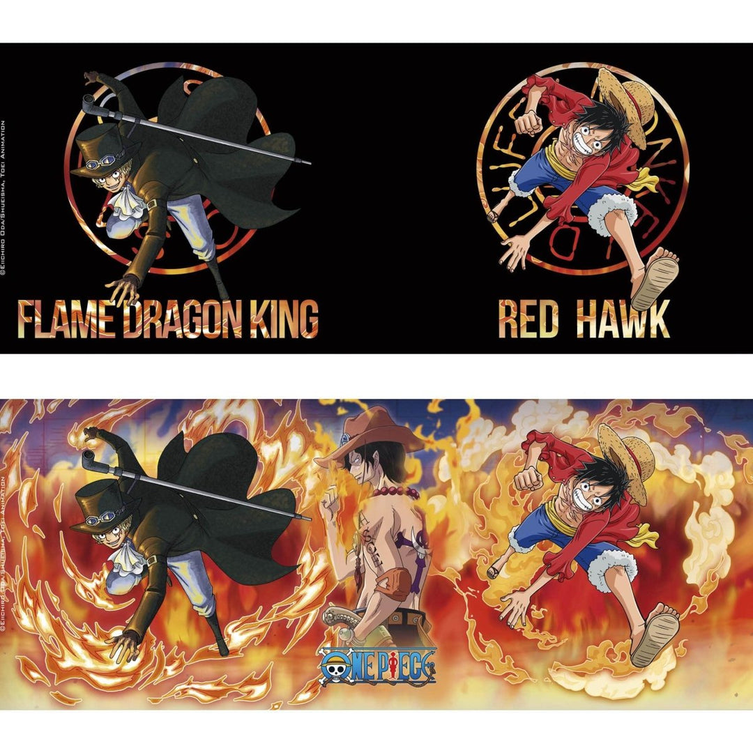 One Piece Varmeskiftende Kopp Luffy & Sabo - Supernerds