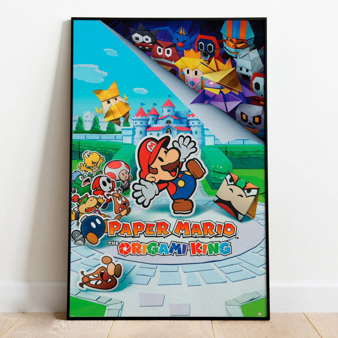 Paper Mario The Origami King Plakat - Supernerds