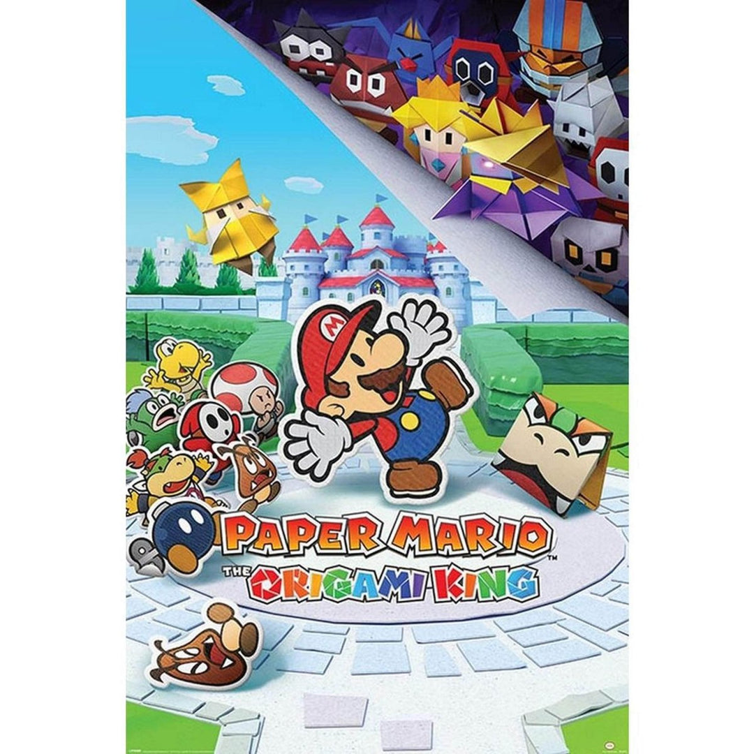 Paper Mario The Origami King Plakat - Supernerds