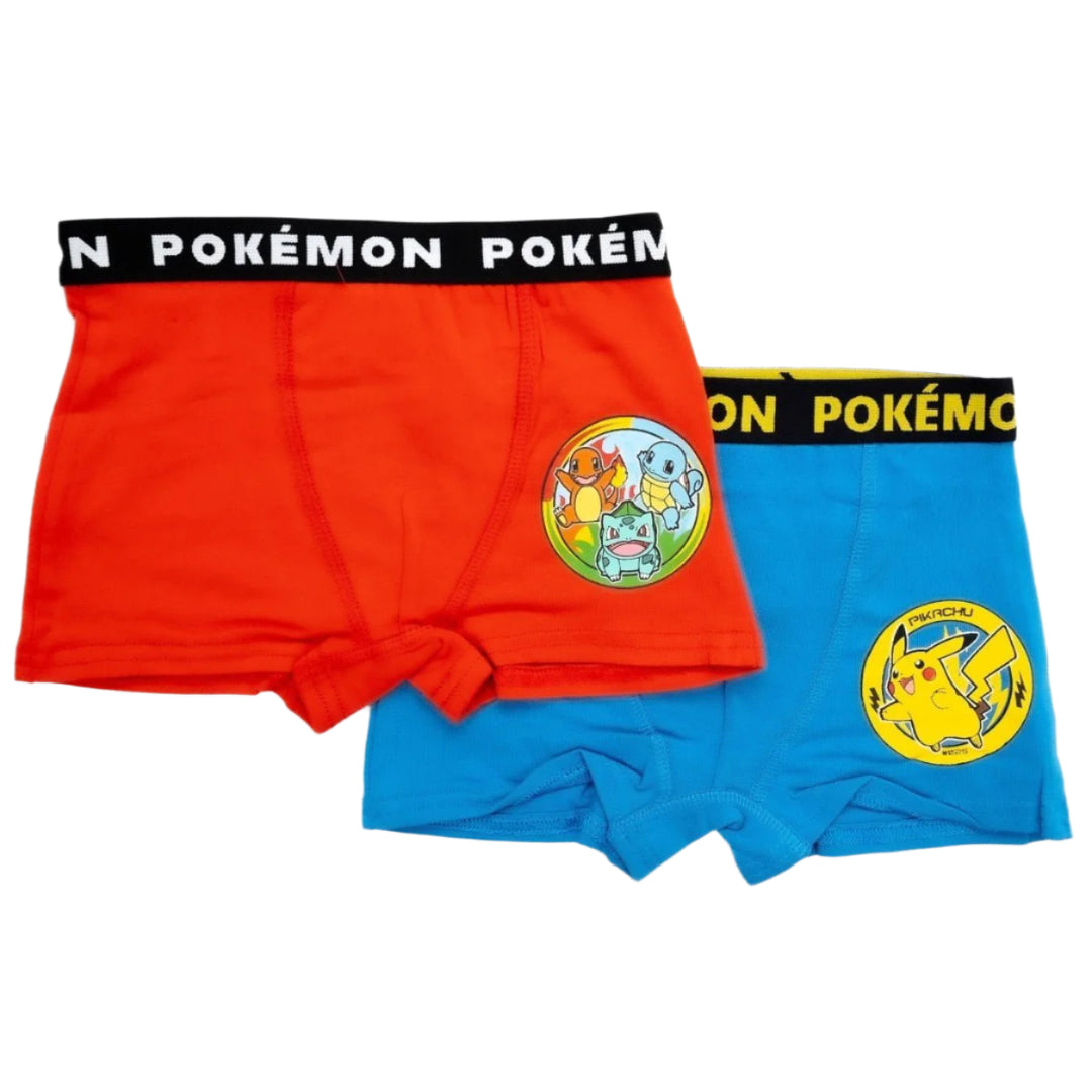 Pokemon Boxer 2-pk Starting Friends - Supernerds