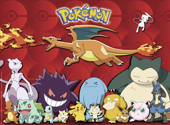 Pokémon Puslespill XXL 100 brikker Jigsaw Puzzles