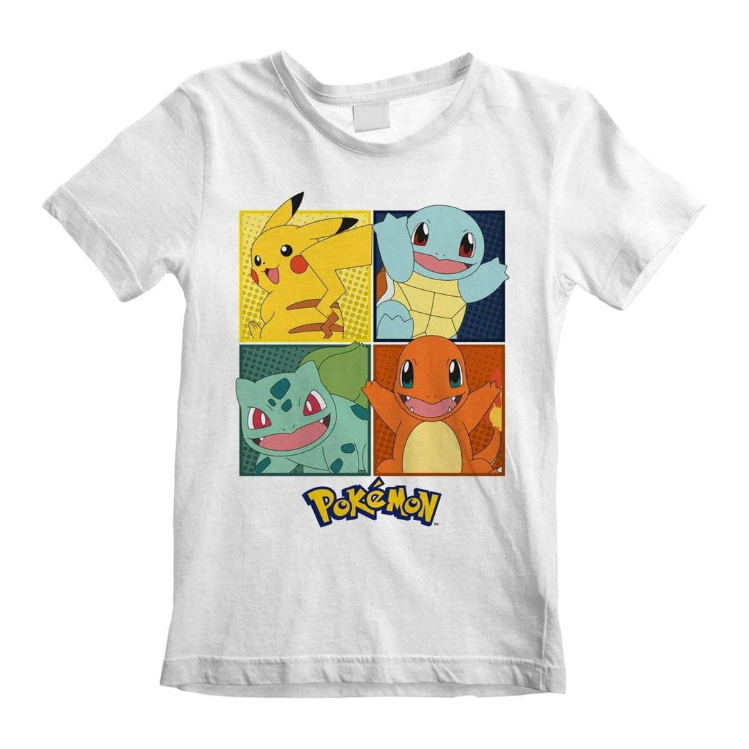 Pokemon T-skjorte Squares - Supernerds