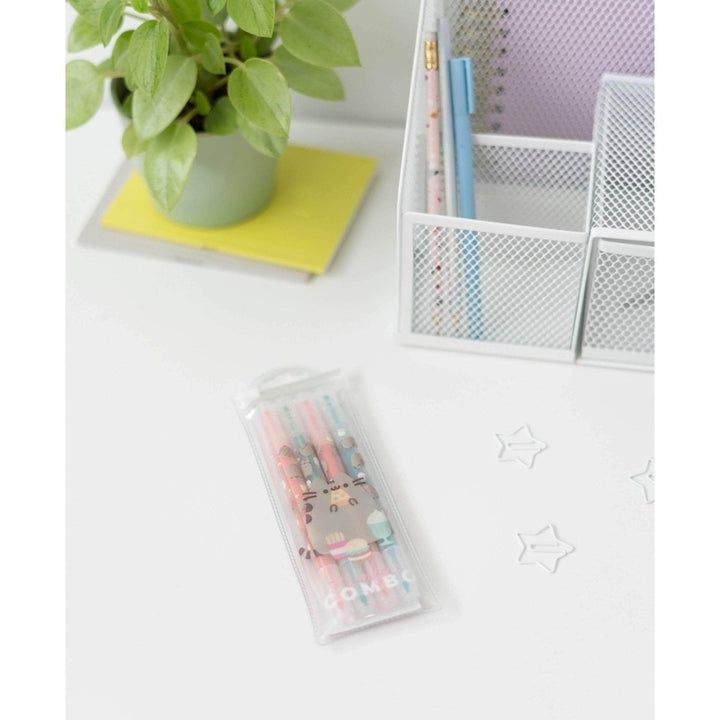 Pusheen Merkepenn Foodie Collection 4-pk - Supernerds