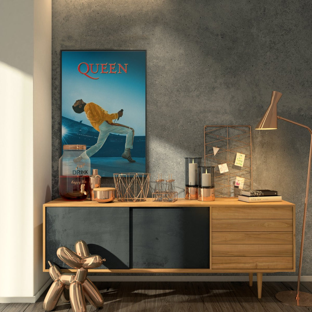 Queen Plakat Live at Wembley - Supernerds