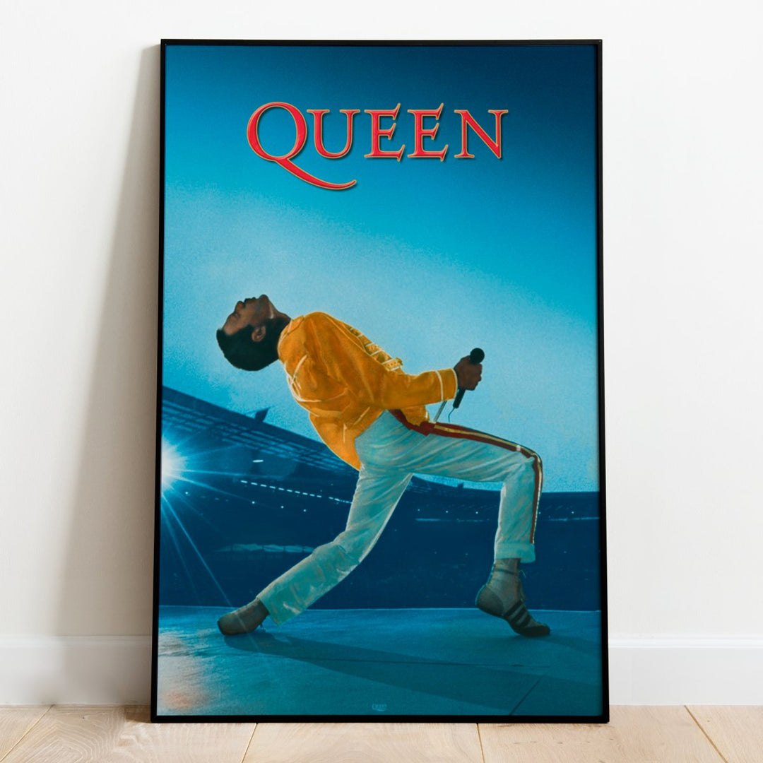 Queen Plakat Live at Wembley - Supernerds