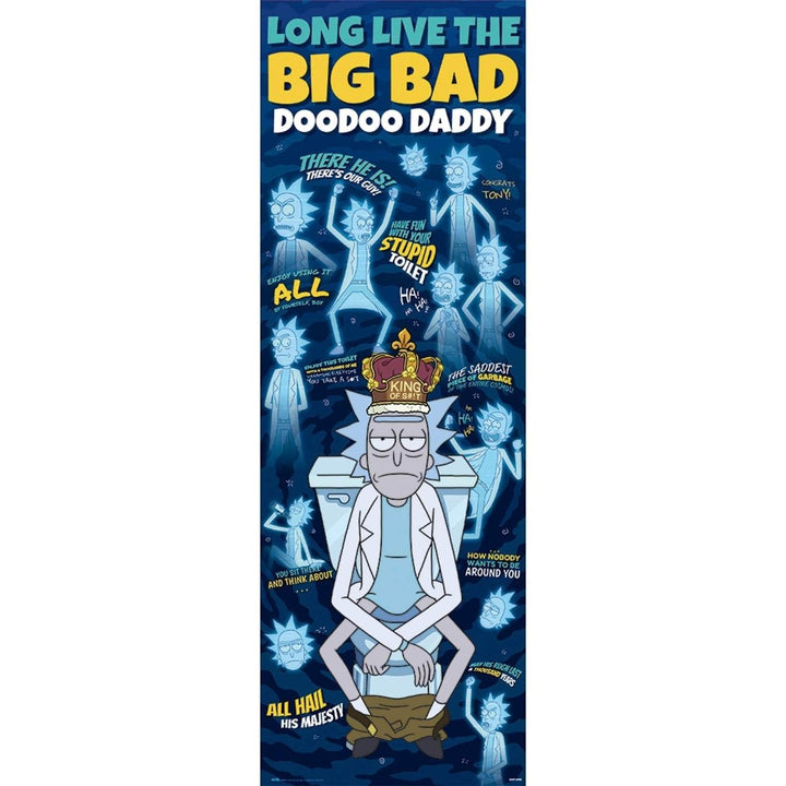 Rick and Morty Plakat Doodoo Daddy - Supernerds