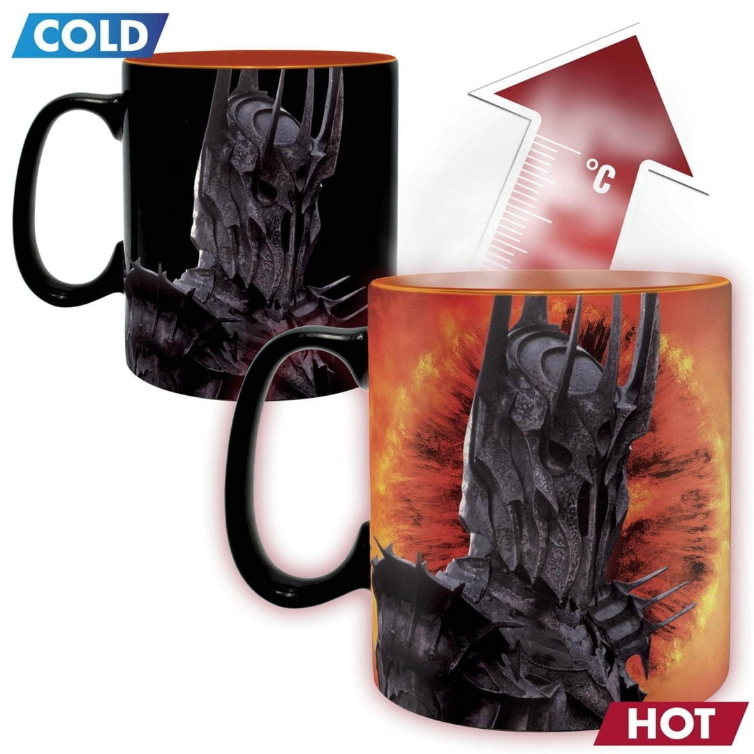 Ringenes Herre Varmeskiftende Kopp Sauron Ring - Supernerds