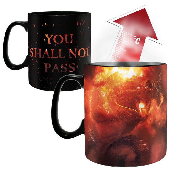 Ringenes Herre Varmeskiftende Kopp You Shall Not Pass - Supernerds