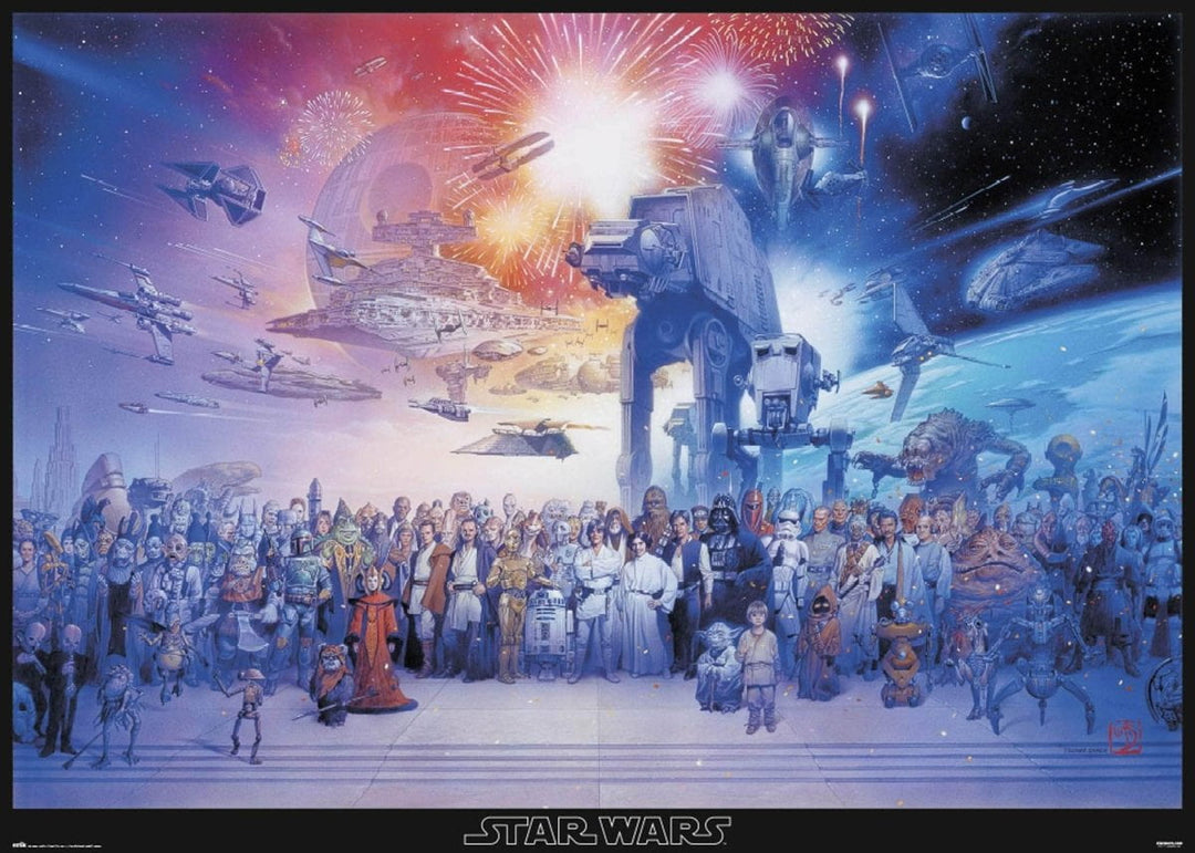 Star Wars Plakat Legacy Characters Giga - Supernerds