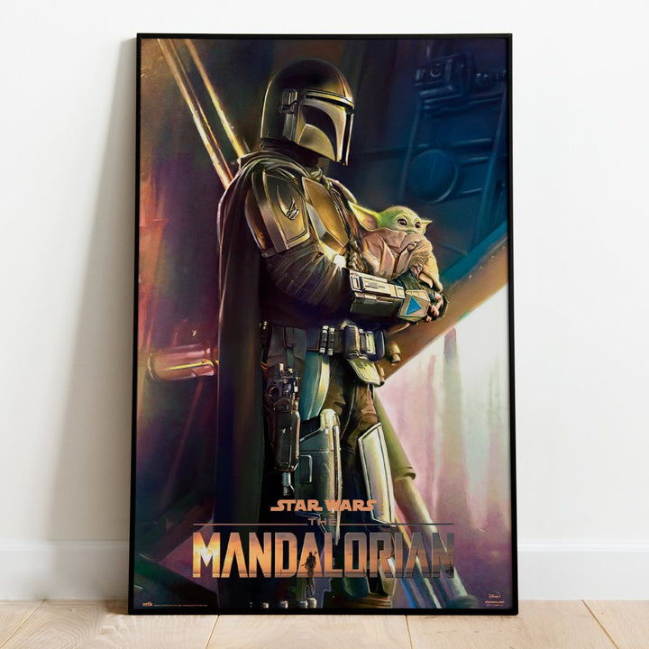 Star Wars Plakat Mandalorian Clan of Two - Supernerds