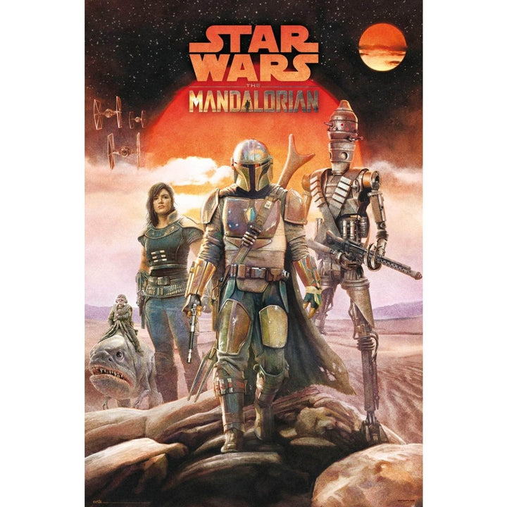 Star Wars Plakat Mandalorian Crew - Supernerds
