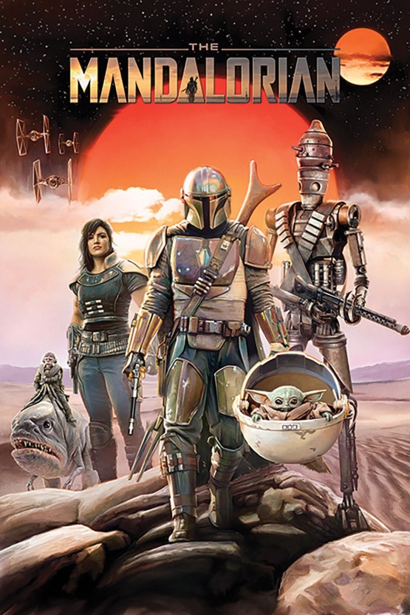 Star Wars Plakat Mandalorian Crew - Supernerds