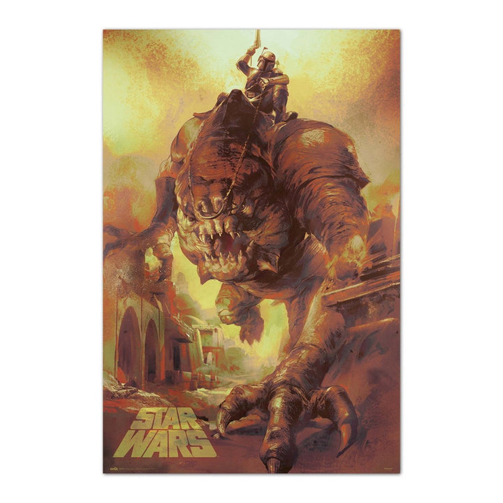 Star Wars Plakat Rancor Ride - Supernerds
