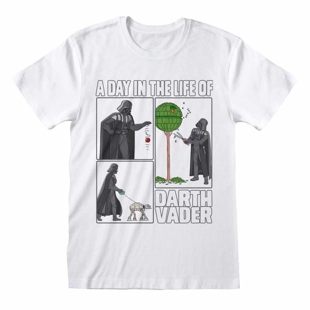 Star Wars T-skjorte Day In The Life of Vader - Supernerds