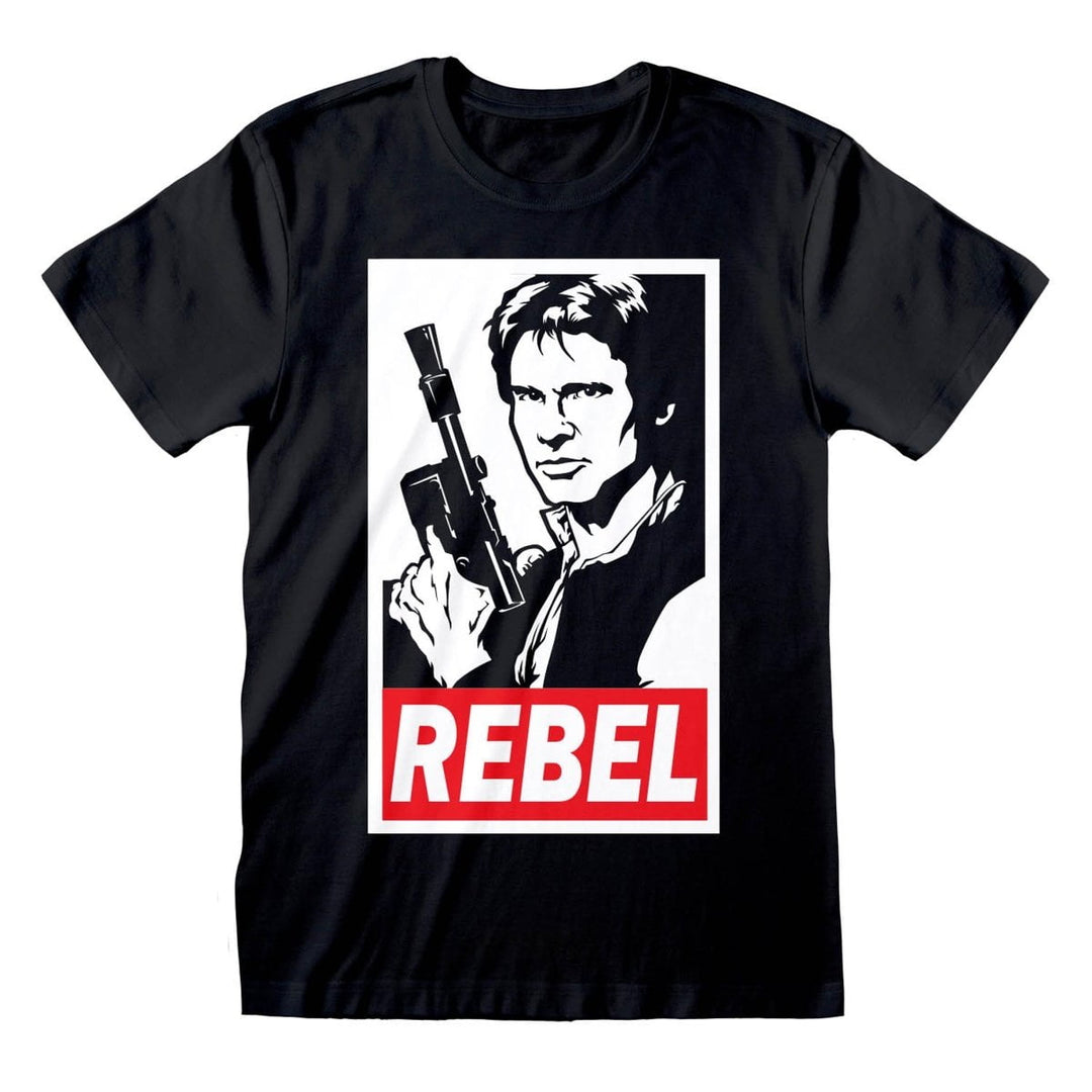 Star Wars T-skjorte Han Solo Rebel - Supernerds